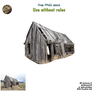 old barn - png stock
