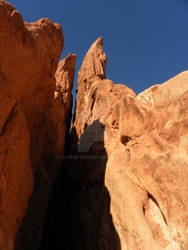 Gazing Up Above the Hand