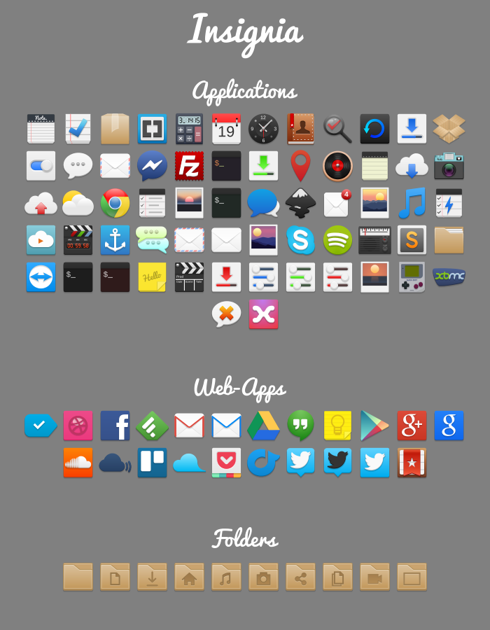 Insignia Icon Theme by bokehlicia