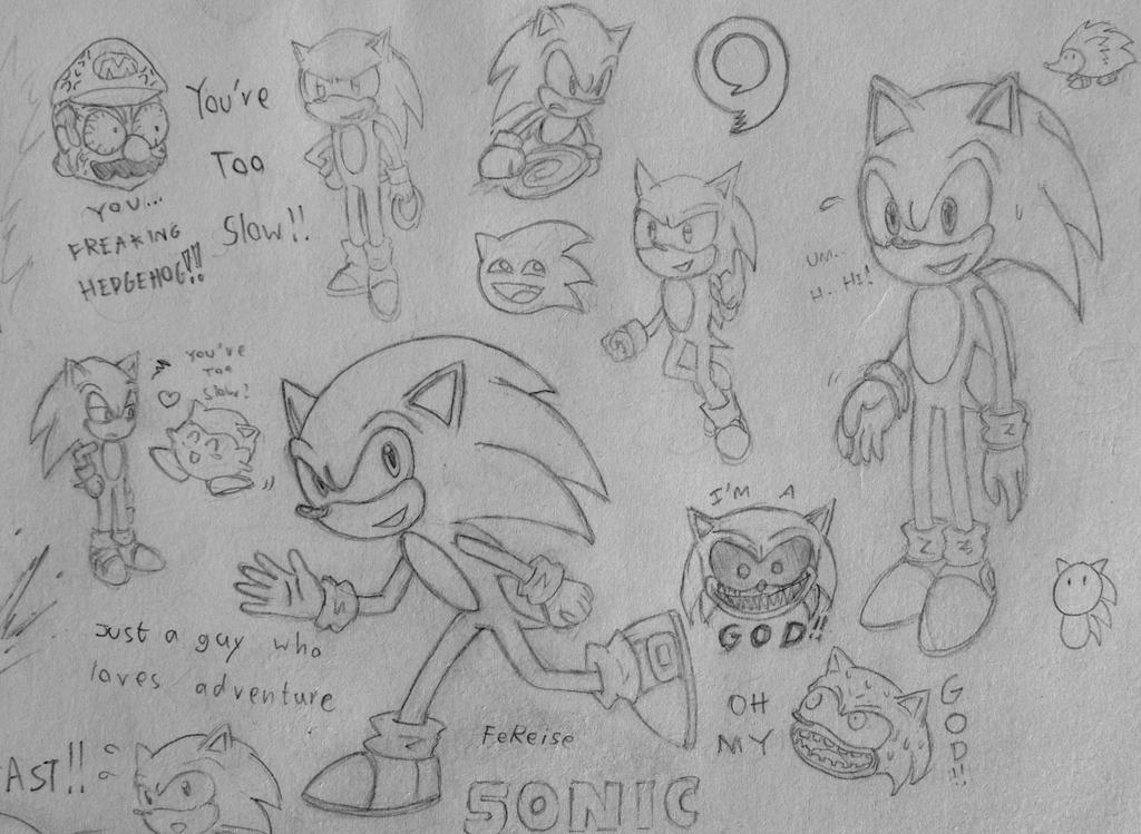 Sonic Fan Art 1 By FeReinsm On DeviantArt sonic-fan-art-1-by-fereinsm-on-deviantart