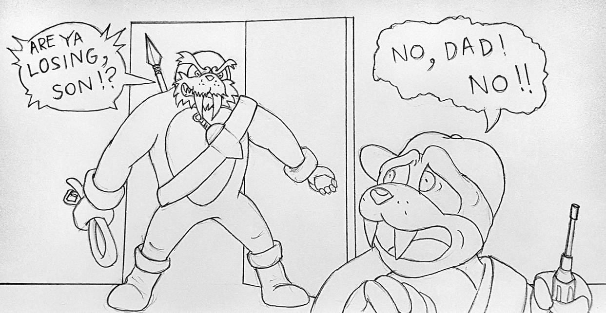 Father and son (meme) by FeReinsm on DeviantArt