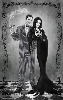 Gomez and Morticia