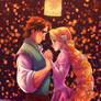 Rapunzel and Flynn