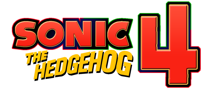 Sonic The Hedgehog 4 Logo - Sonic Mania style!