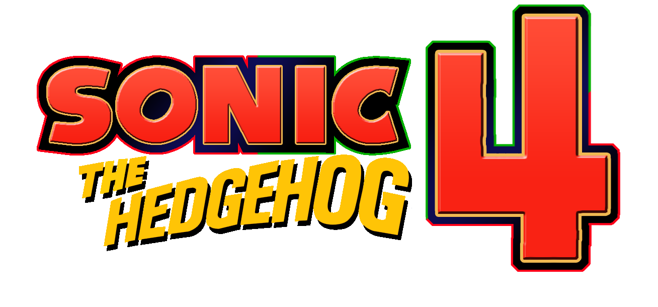 Sonic The Hedgehog 4 Logo - Sonic Mania style!