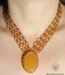 Golden aventurine N302 by Fleur-de-Irk