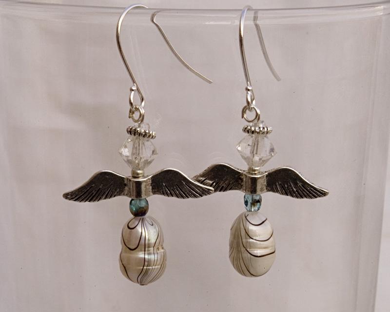 Winged earrings collection (6) E959