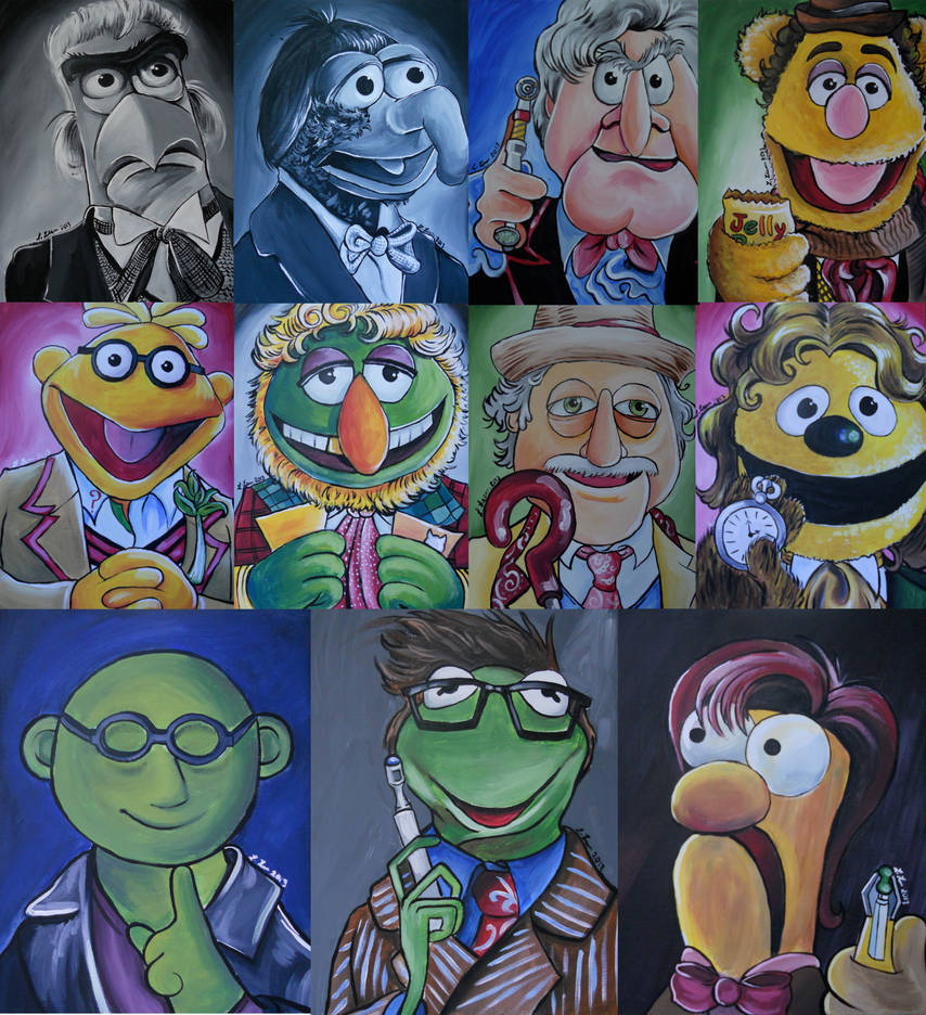Bleeding Muppet Final Doctor Muppets (full size) by lissyleem on DeviantArt