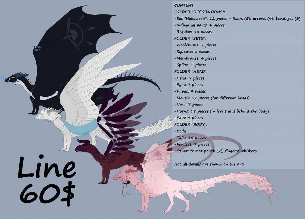 Dragon Line 60$ (OPEN) by AbyssITR on DeviantArt