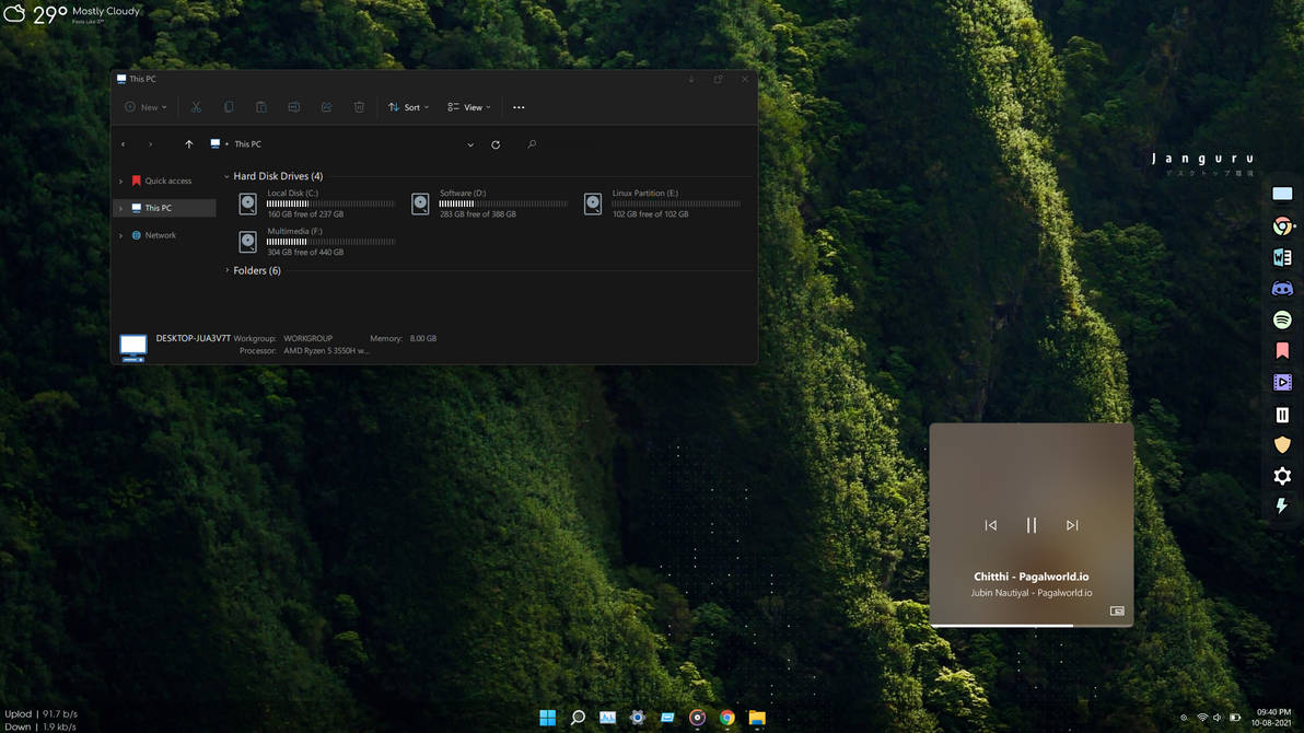 Windows 11 Minimal Setup By SaranyaMahajan On DeviantArt windows-11-minimal-setup-by-saranyamahajan-on-deviantart