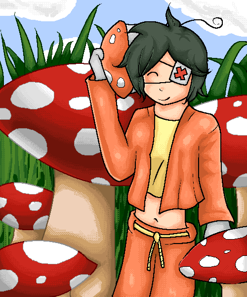 Mushroom Hunting - Fanart