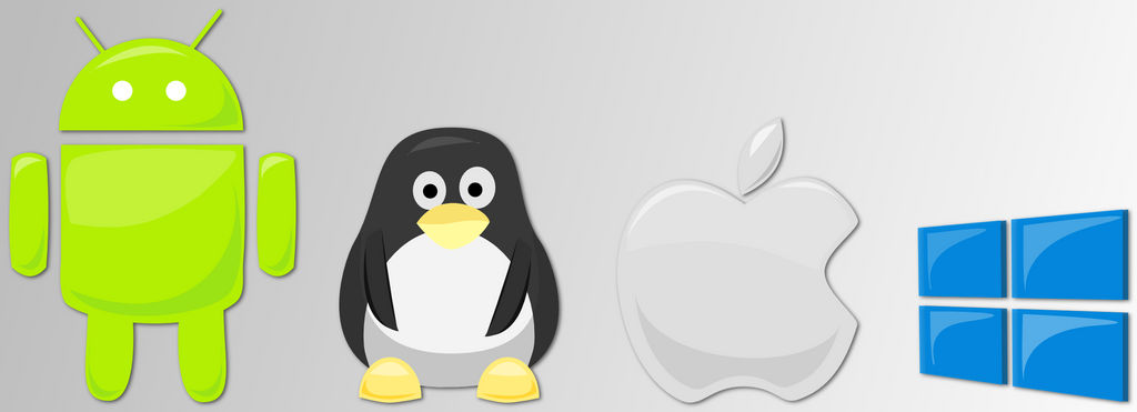 Android, Linux, Apple, Windows by meenakshi-madan on DeviantArt