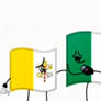 ObjectFlags: Italy, Vatican City And Baby Locanda