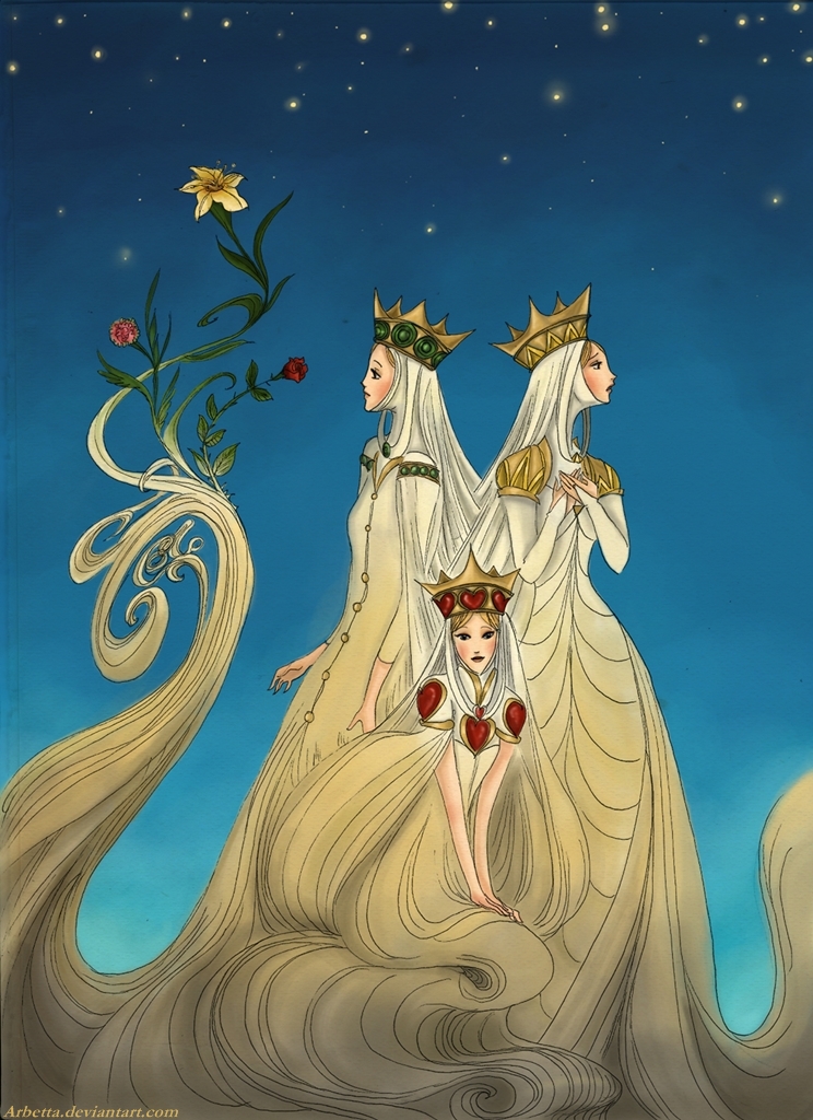 Three Princesses of Whiteland by Arbetta