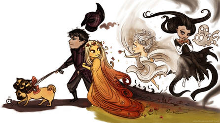 Hades Happy Family (chibi)