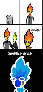 The real reason Grillby cried at Sans' funeral