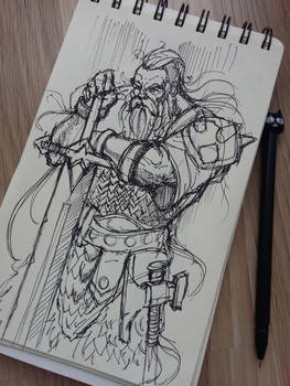 Viking Sketch