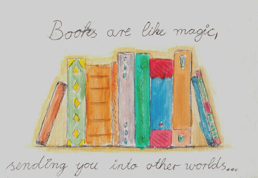 The magic of reading...