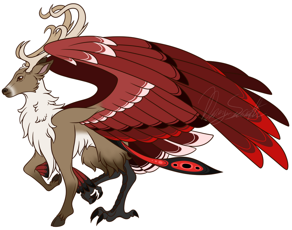 Custom Peryton By Dragon Scratch On DeviantArt