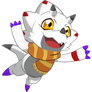 Gammamon Stickers #18 - Just Normal Gammamon