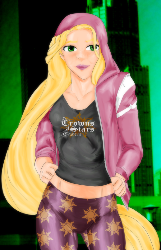 Rapunzel Casual by ArisaLo on DeviantArt