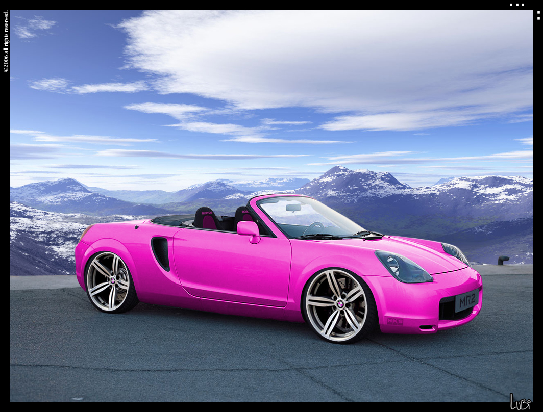 Pink MR2 Gti