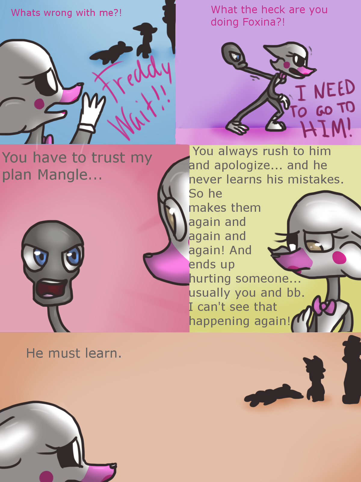 Fnaf silly comic - Foxys Pride part 9