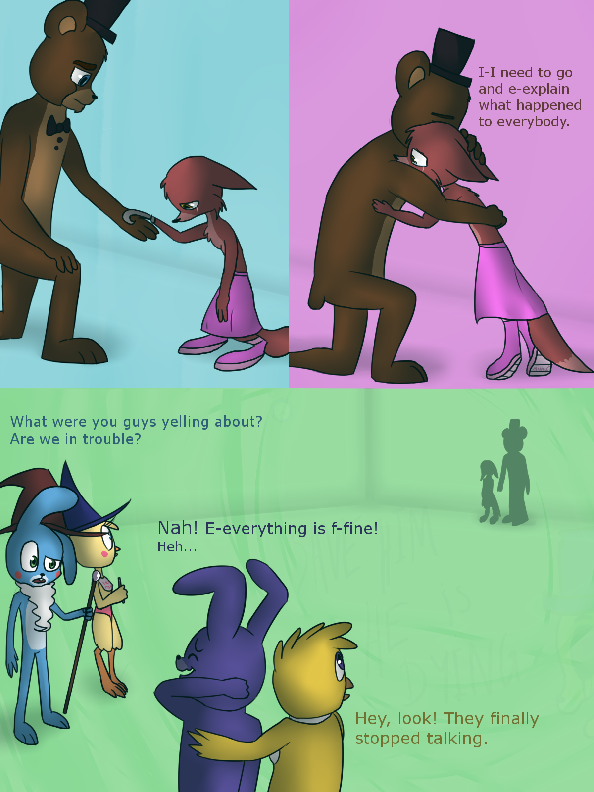 Fnaf silly comic - Foxys Pride part 28