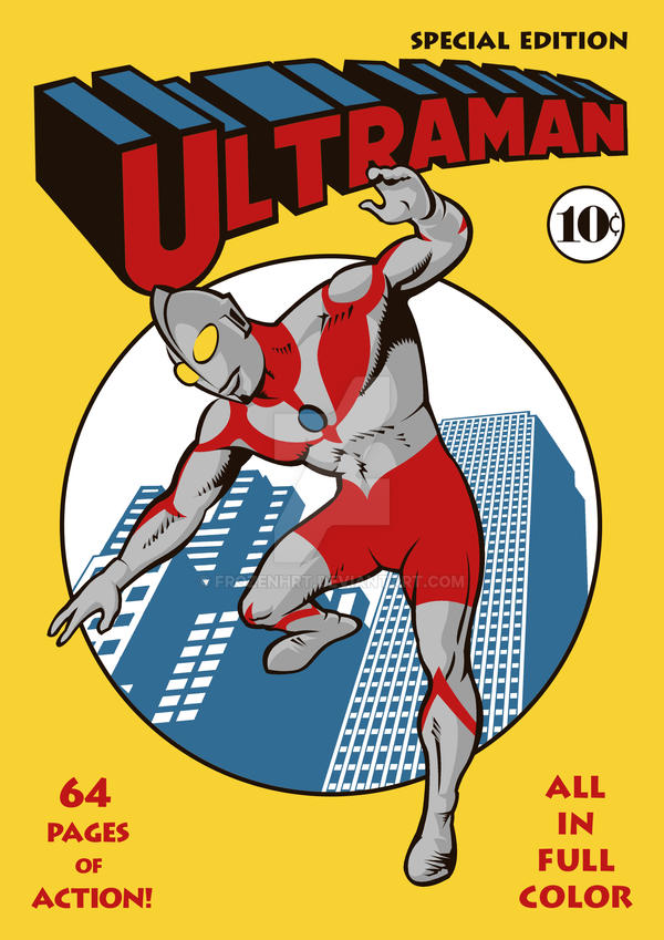 Ultraman by FrozenHRT on DeviantArt