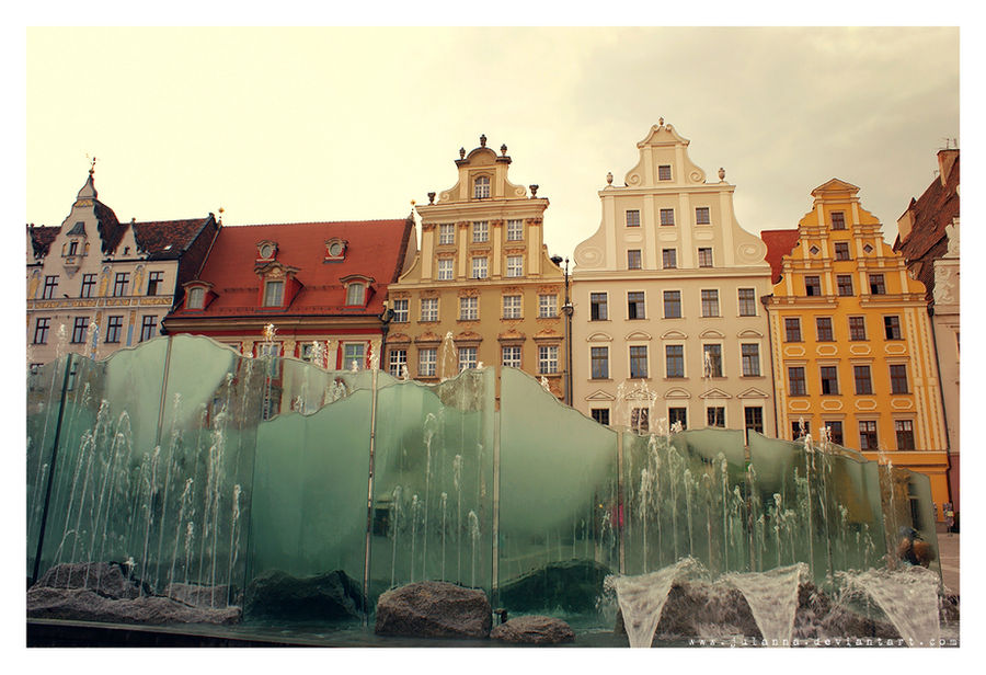 glass fountain