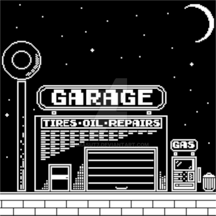 Bitmap Garage Garage (1-Bit) by Nmasut7 on DeviantArt