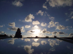 cloud reflections