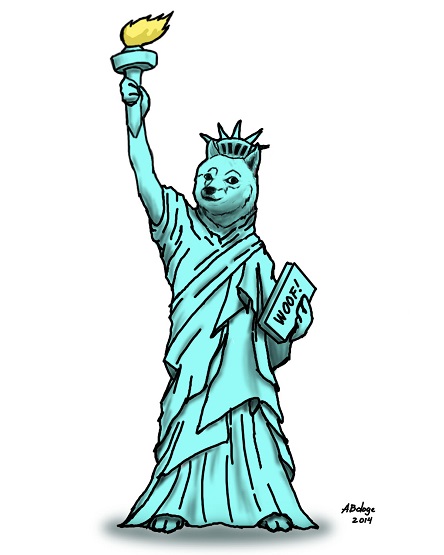 Statue of Dogeberty