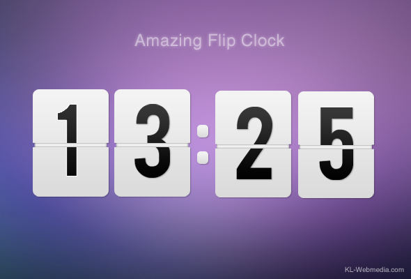 Amazing Flip Clock