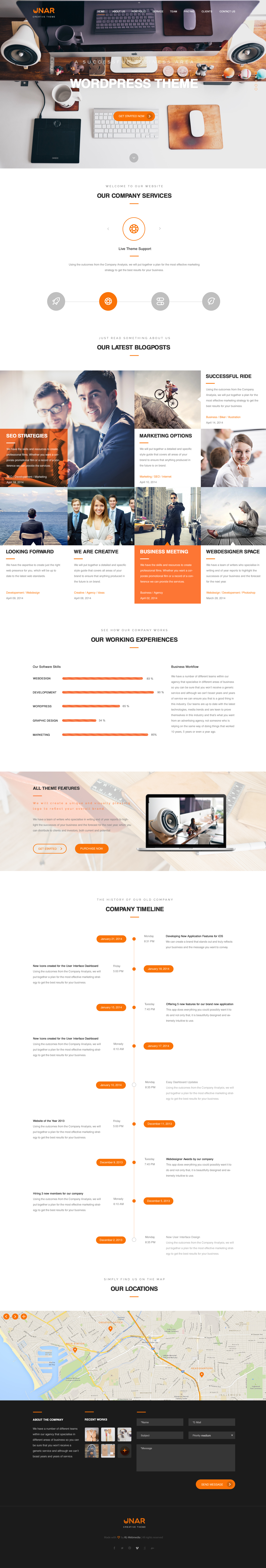 Unar - Multi-Purpose PSD Template