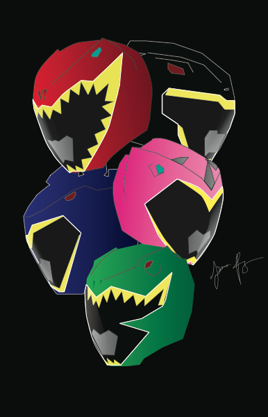 My PR Dino Charge Design by onemindedgeek on DeviantArt