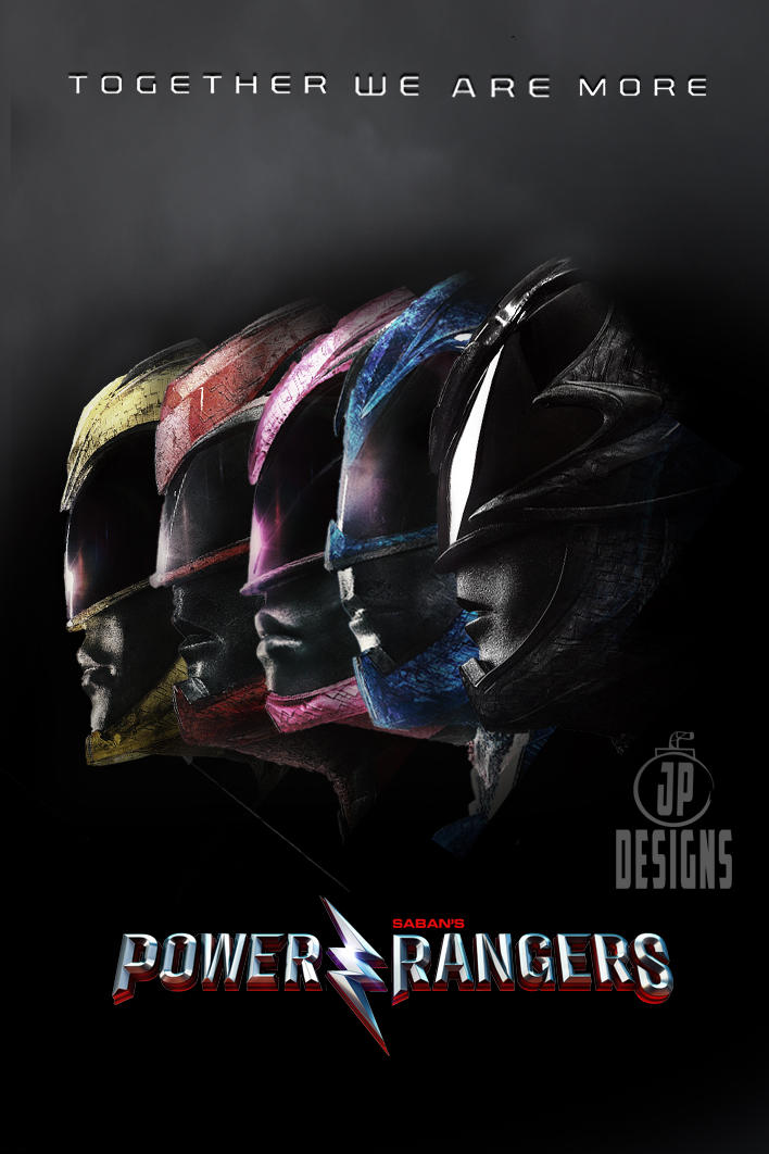 Power Rangers Recreation Poster by onemindedgeek on DeviantArt