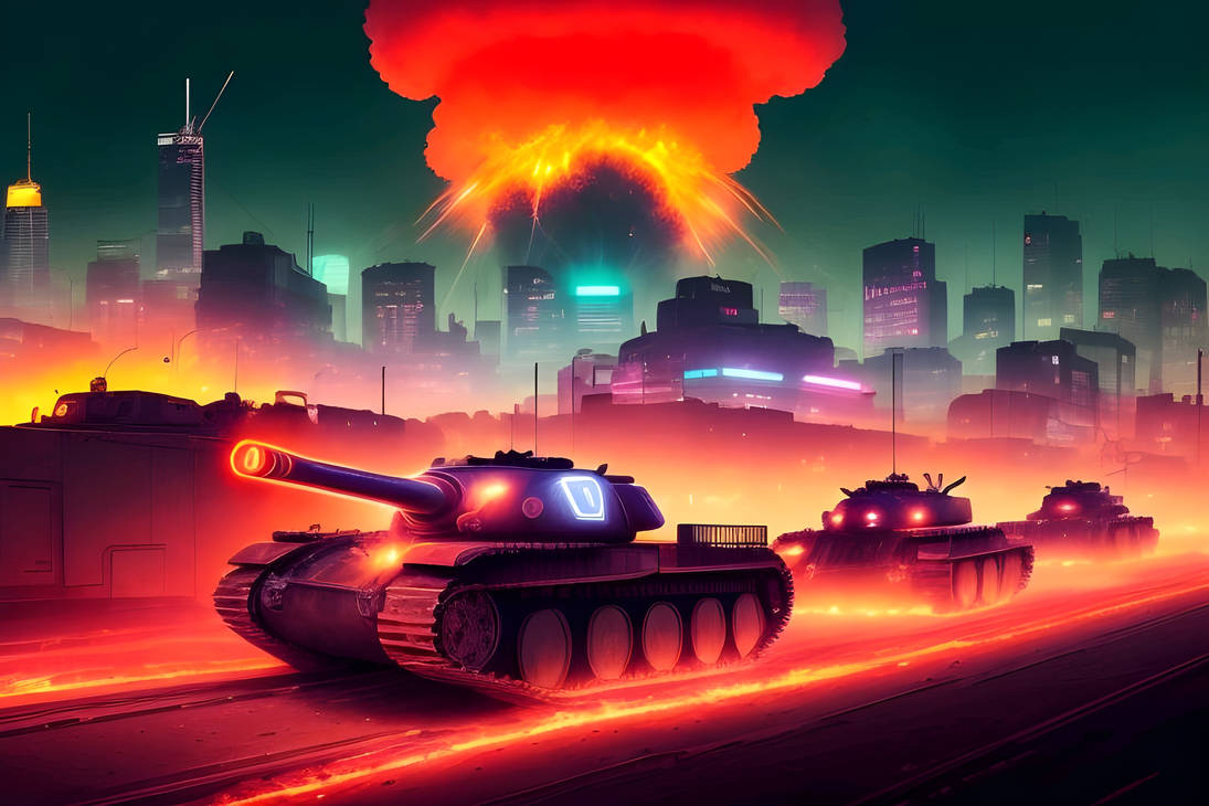 Neon Tanks by PhantomWhiteSilver on DeviantArt