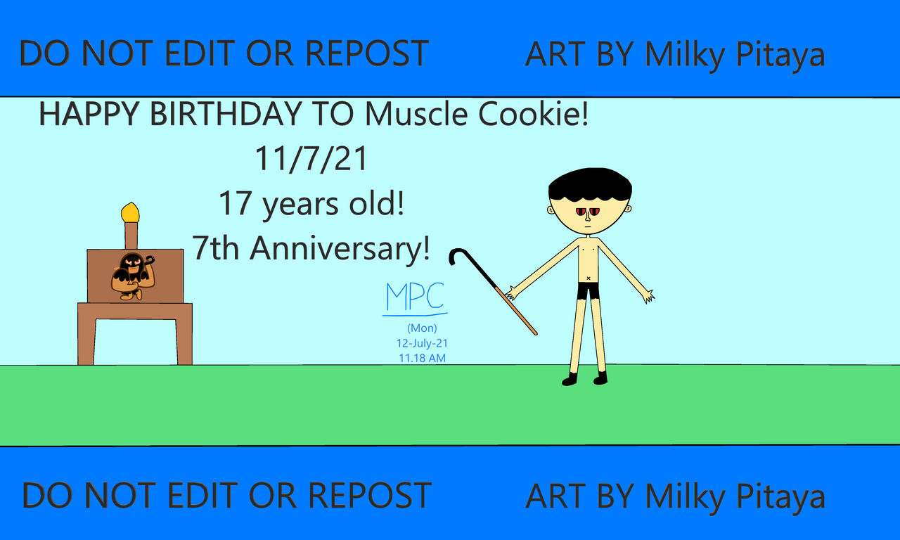 Muscle Cookie fanart by MilkyPitayaCookie on DeviantArt