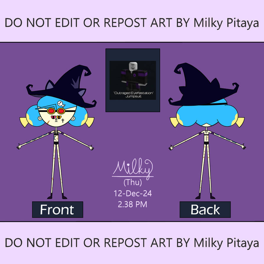 Outraged Eyefested (Roblox-Pressure-Outraged Eyefest. Jumpsuit) Jinx by MilkyPitayaCookie ...