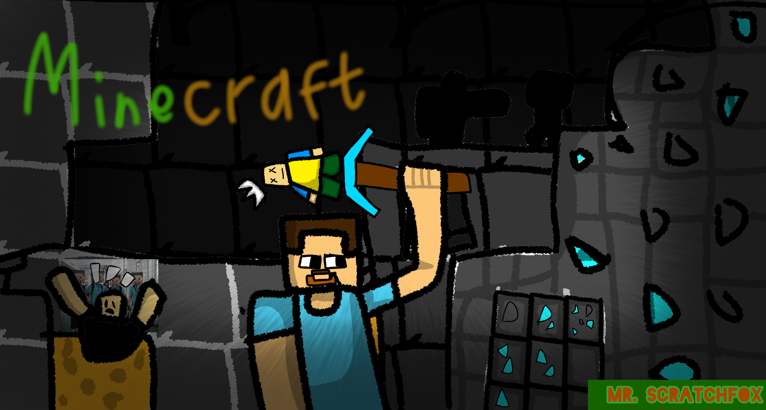 Fan-Artwork of MineCraft by Igetoftail on DeviantArt