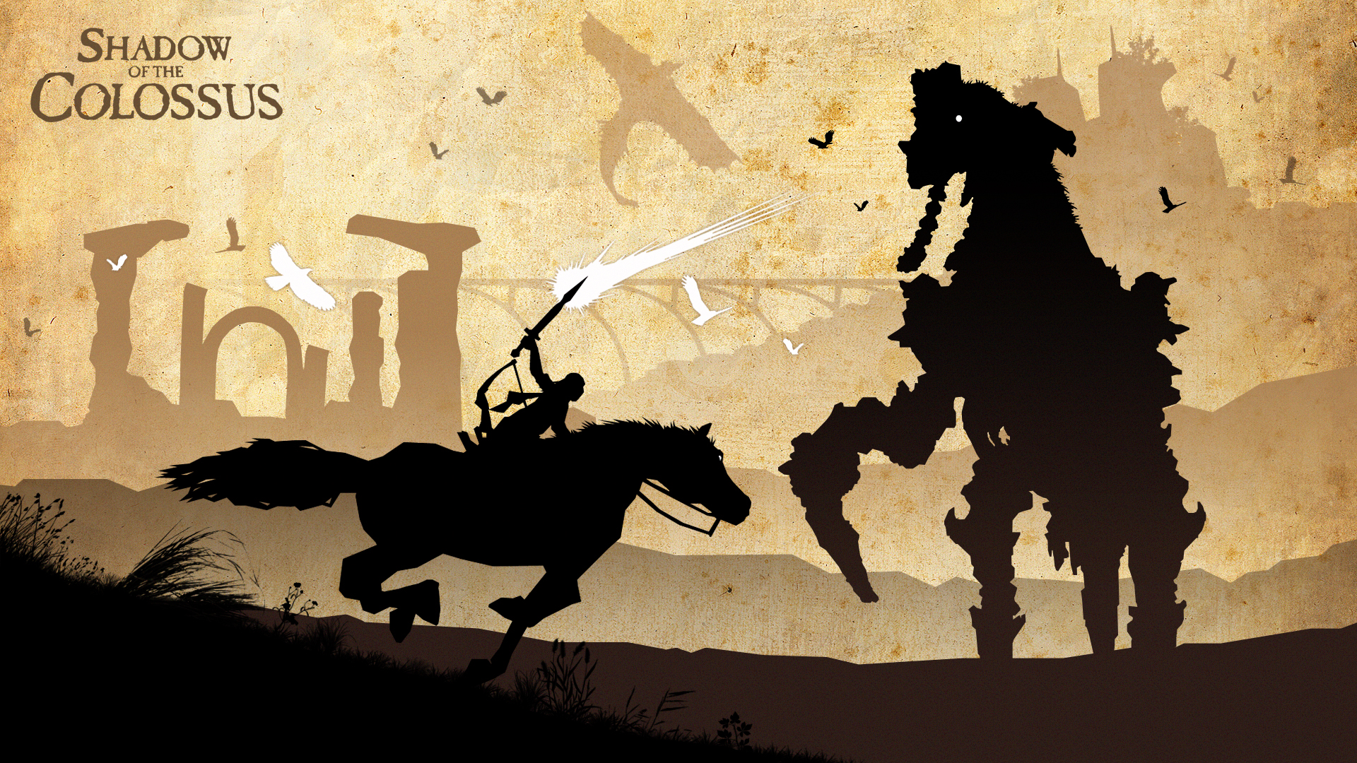 Download Ps3 Shadow Of The Colossus Wallpaper