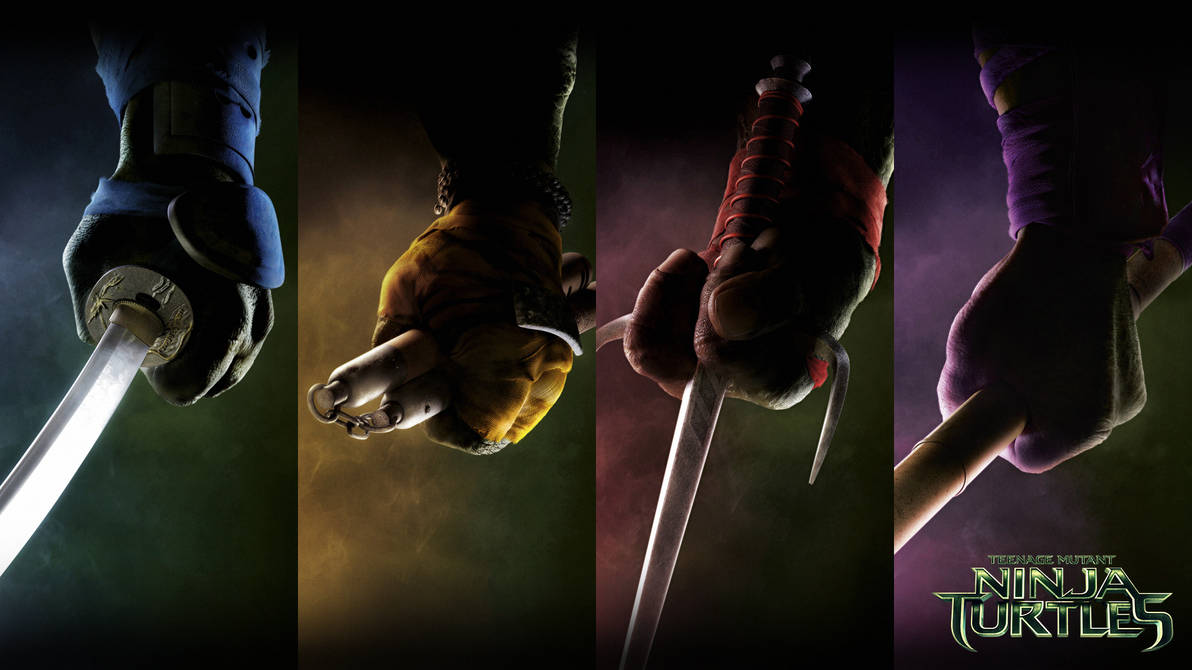Tmnt Weapon Rack Teenage Mutant Ninja Turtles Movie 2014: Weapons by uLtRaMa6nEt1cART on ...