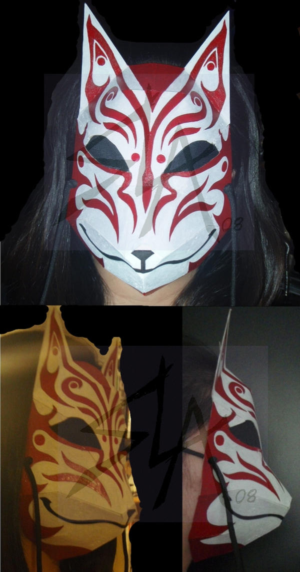 Lady of Inari Mask by ShinLadyAnarki on DeviantArt
