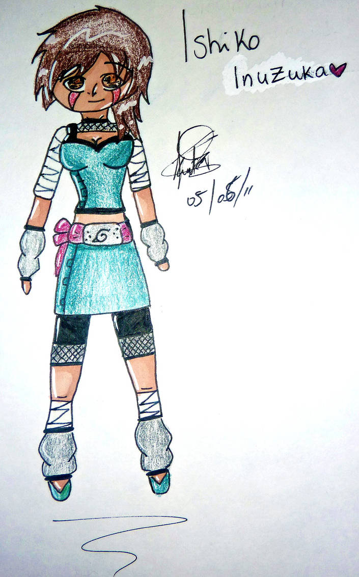 New OC: Ishiko Inuzuka by DreamersArcadia on DeviantArt