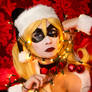 Harley Quinn cosplay - Merry Christmas