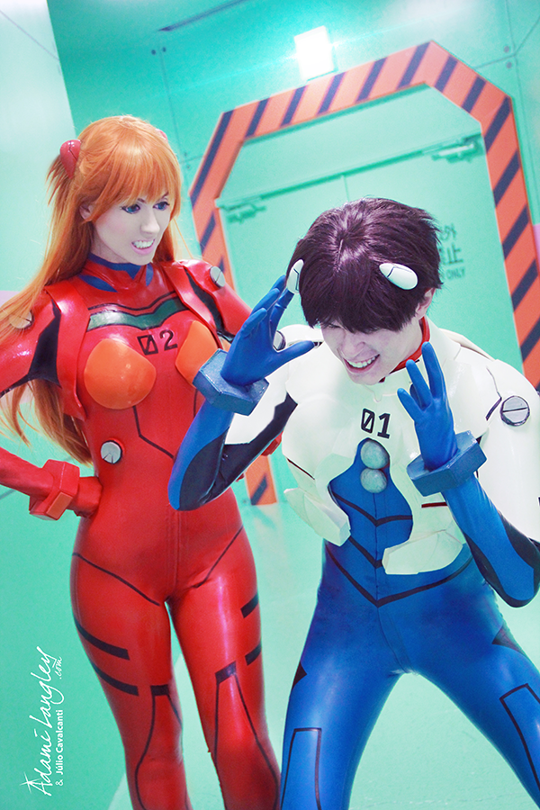 Asuka e Shinji Cosplay