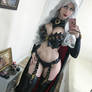 Lady Death cosplay selfie