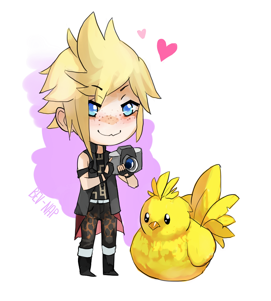 Chibi Prompto!