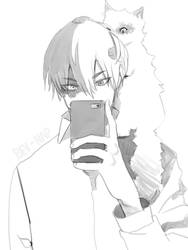 Todoroki + Cat